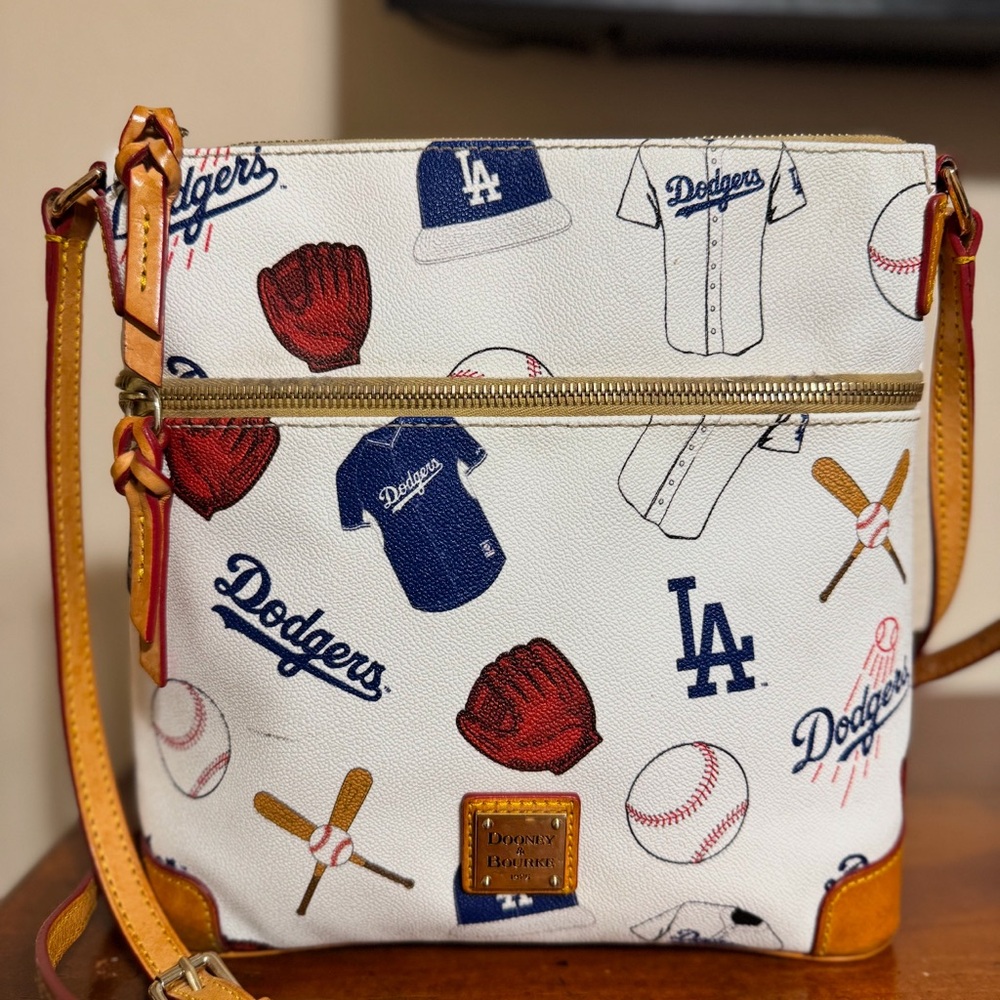 Dooney & Bourke Dodgers Themed Crossbody Bag